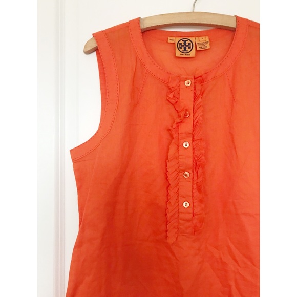 Tory Burch Tops - Tory Burch Ruffle Tank
